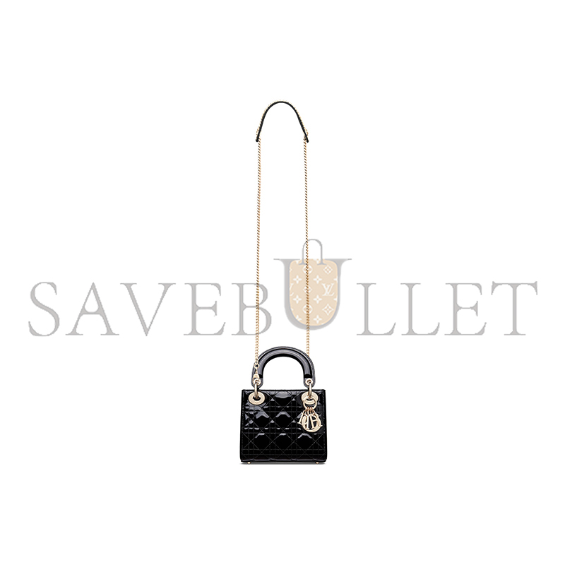 DIOR MINI LADY DIOR BAG M0505OWCB_M900 (17*15*7cm)